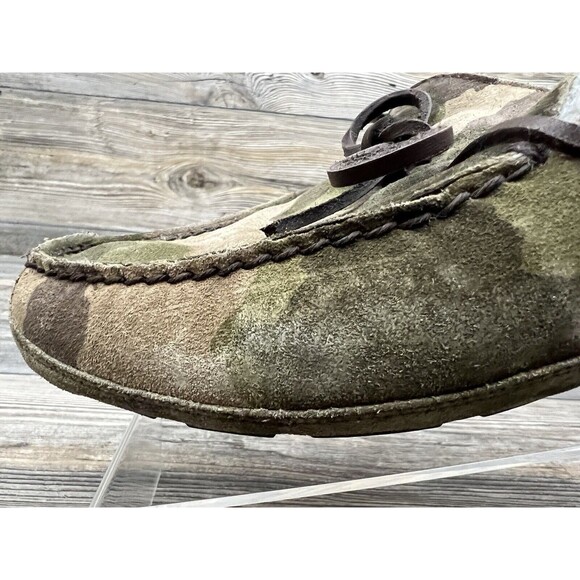 Johnston & Murphy Mens Size‎ 12 Grant Searling Suede Slip On Moc Camouflage main image 8
